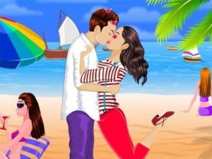 Valentine Kiss Puzzle Game