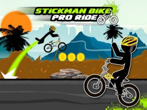 Stickman Bike Pro Ride Arcade