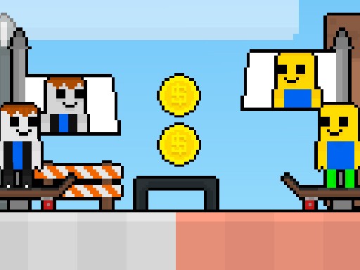 Skateboard Obby 2 Player Arcade
