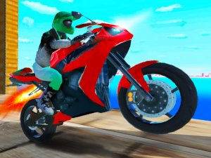 Port Bike Stunt Racing Game