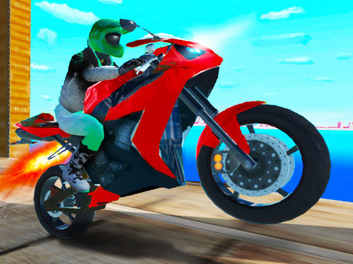 Port Bike Stunt Racing Game
