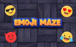 Emoji Maze Puzzle Adventure