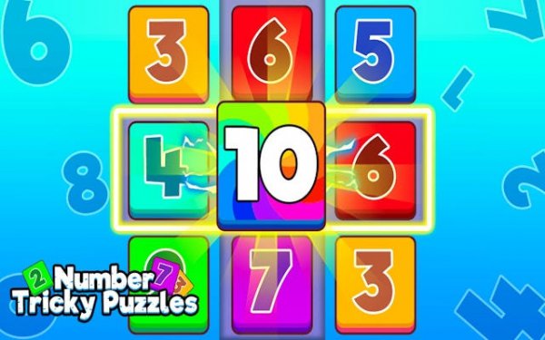 Tile Merge Number Puzzle