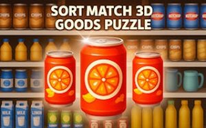Sort Match 3D Supermarket Puzzle