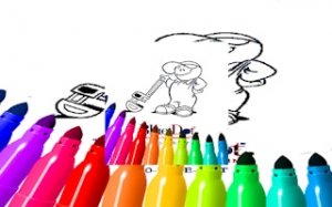 Colorful Home Gadgets: A Digital Painting Game