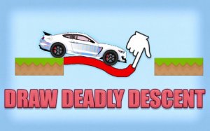 Draw Deadly Descent: Physics Puzzle Racing Online Game