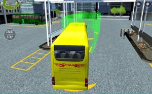 Coach Bus Parking and Driving Simulator