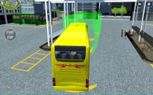 Coach Bus Parking and Driving Simulator