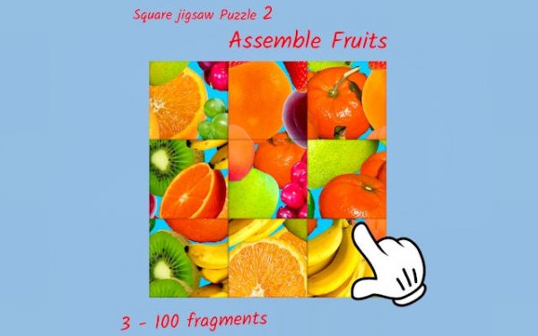 Fresh Fruit Mosaic: Arrange & Complete