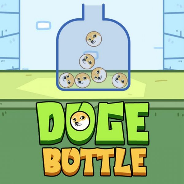 Doge Bottle Balance Puzzle