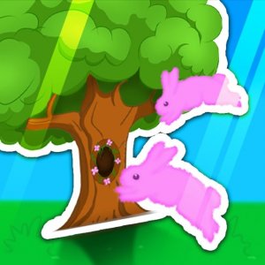 Hop To The Tree Puzzle Game