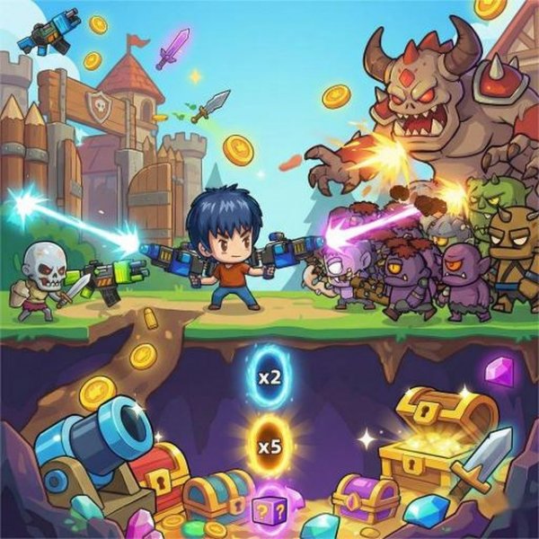 Village Defense Math Battle