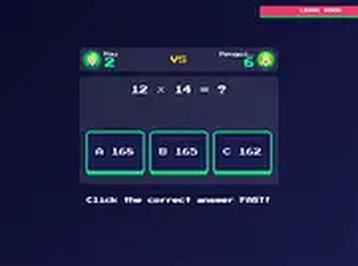 Quick Math Duel